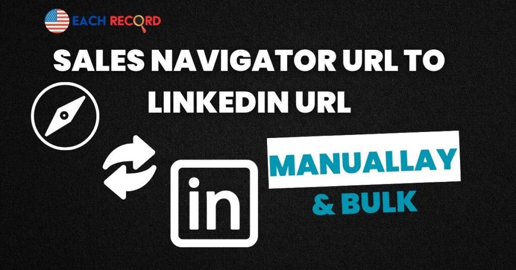 Sales Navigator URL to LinkedIn URL