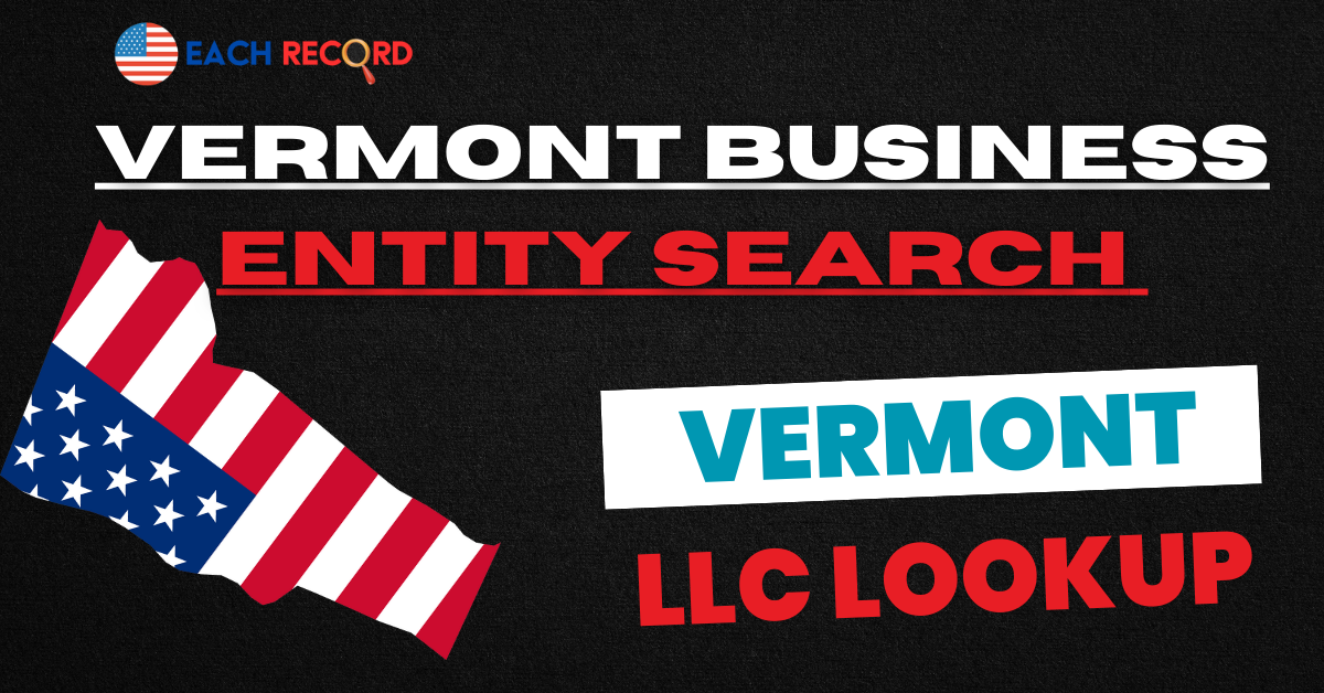 Vermont Business Entity Search