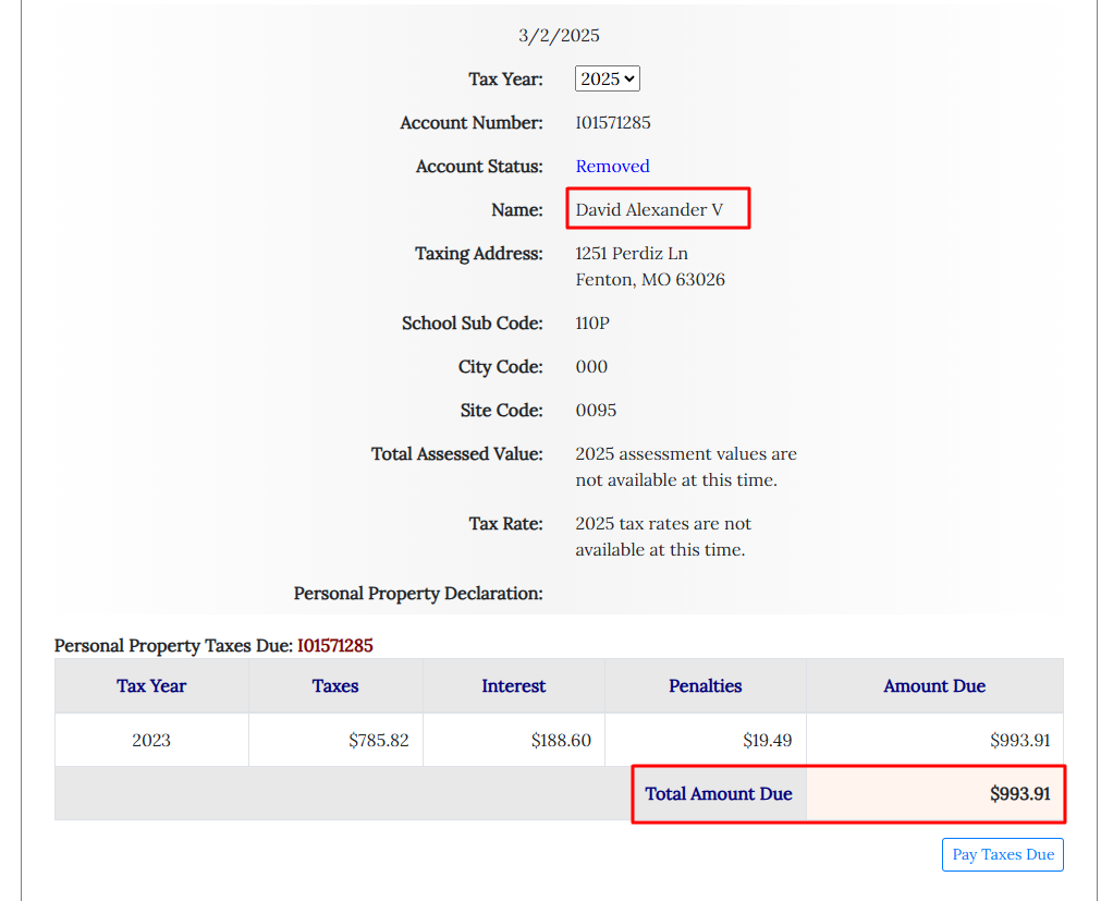 How to pay property tax in St. Louis County